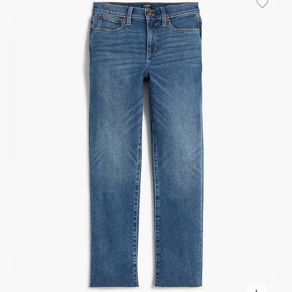 J.Crew Tall Essential Straight Leg All Day Stretch Jeans Size T24 - Picture 4 of 4